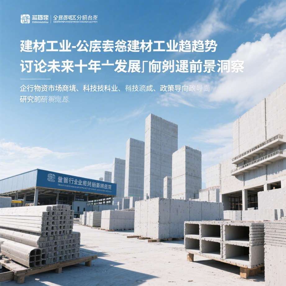 建材行业未来十年发展趋势与前景展望｜行业动态全攻略