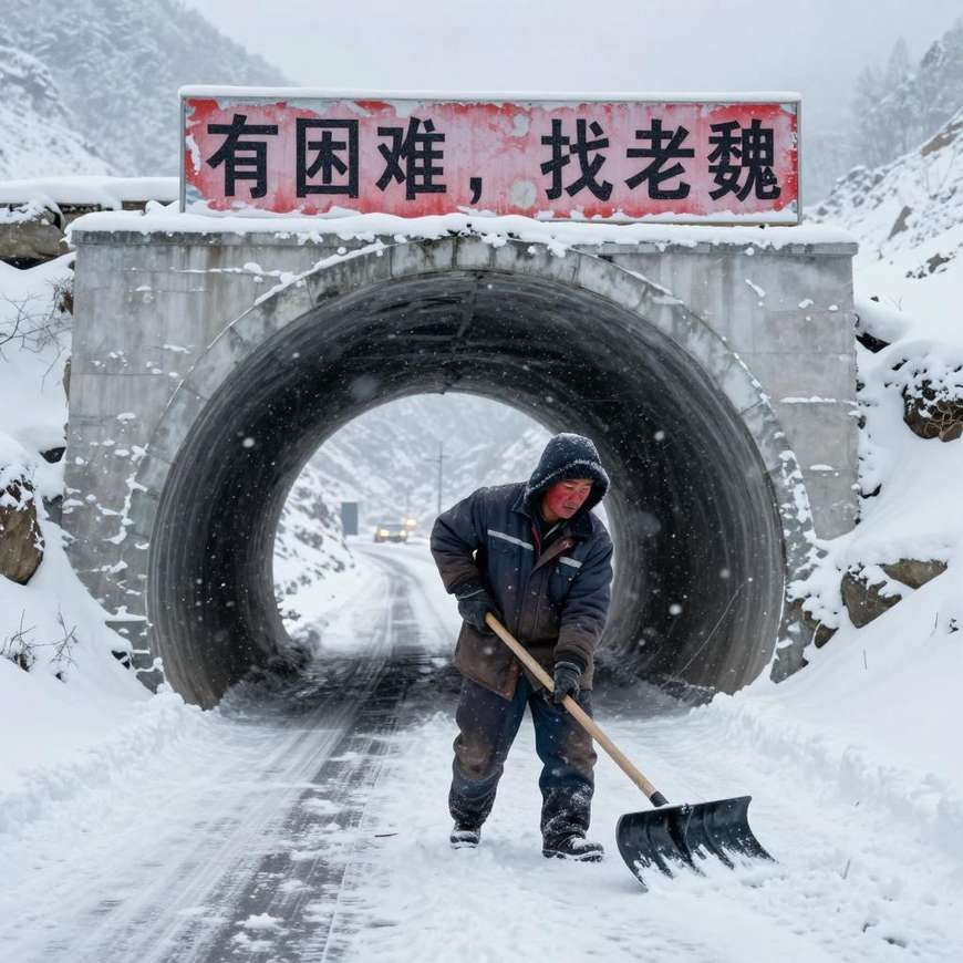 风雪隧道守护人：36年坚守诠释“有困难找老魏”的公路精神