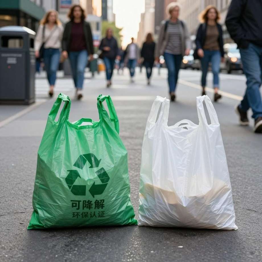 “限塑令”进程过半，可降解材料替代使用迎来加速期