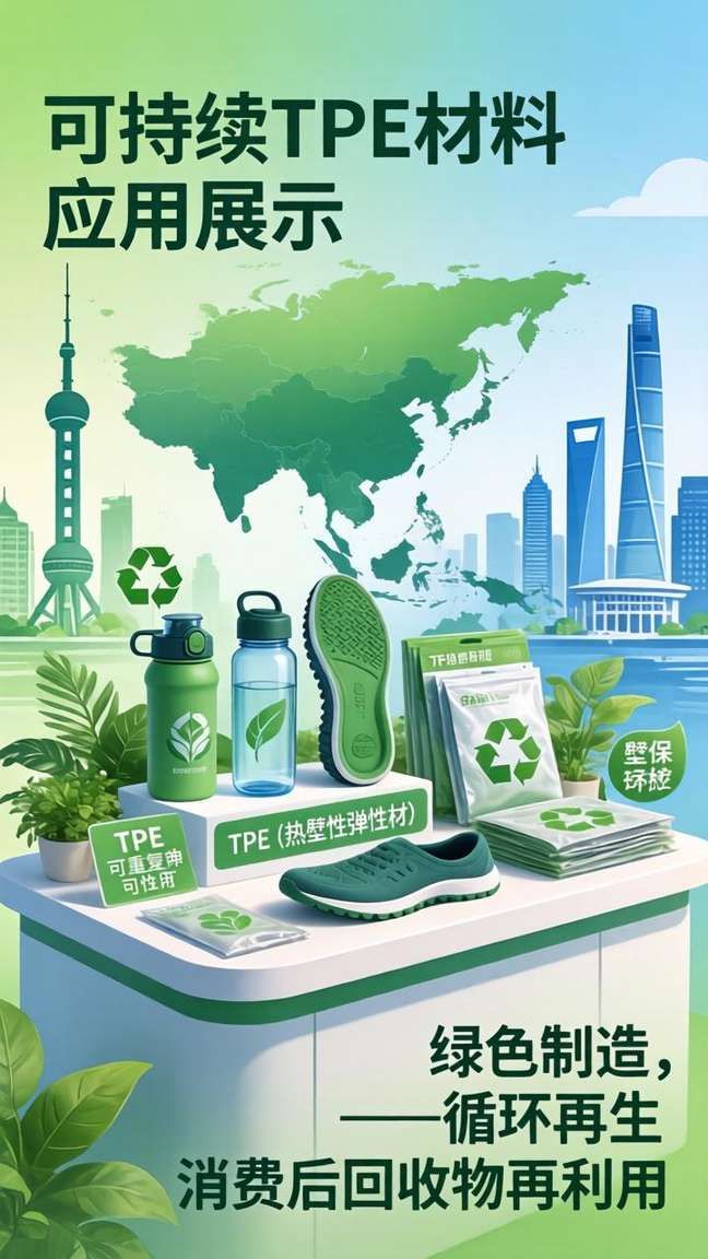 可持续TPE解决方案亮相越南塑料橡胶展，助力环保制造