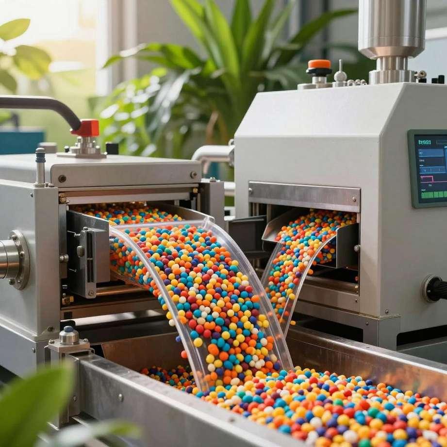 新型过滤配混挤出机革新PCR回收工艺，一步法实现高效改性