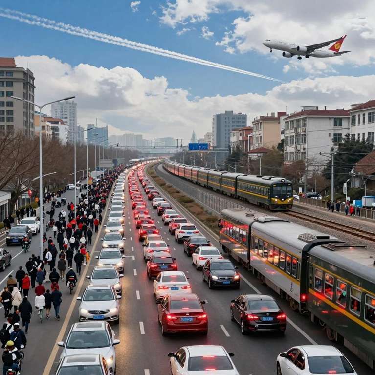 春运跨区域人员流动量突破2.1亿人次，公路出行占主导