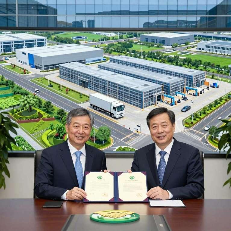 央企高层会晤共商零碳智慧物流新合作，推动产业绿色升级