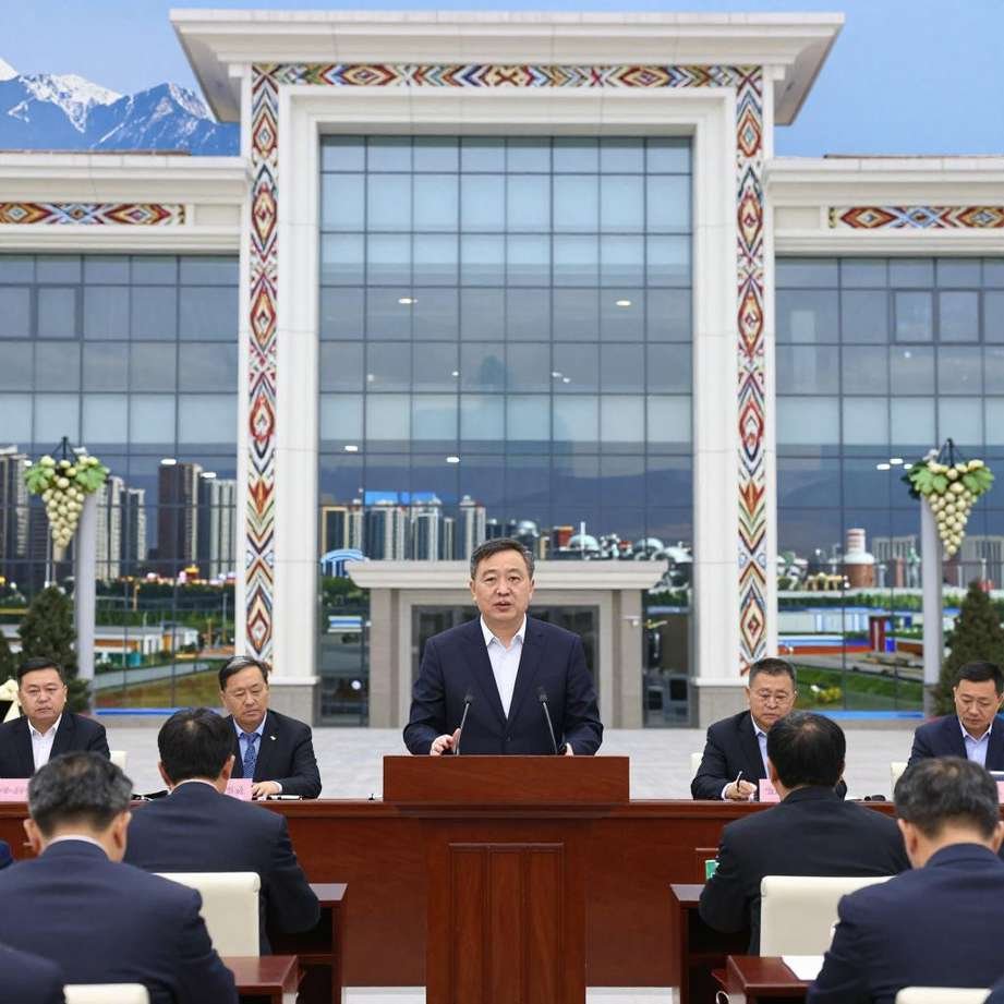 陈文健在产业兴疆座谈会上发言｜央企助力新疆发展新攻略