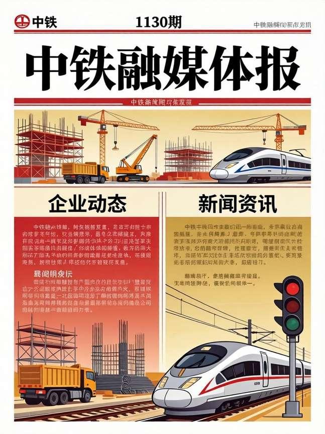 中国中铁融媒体报1130期｜企业资讯全览