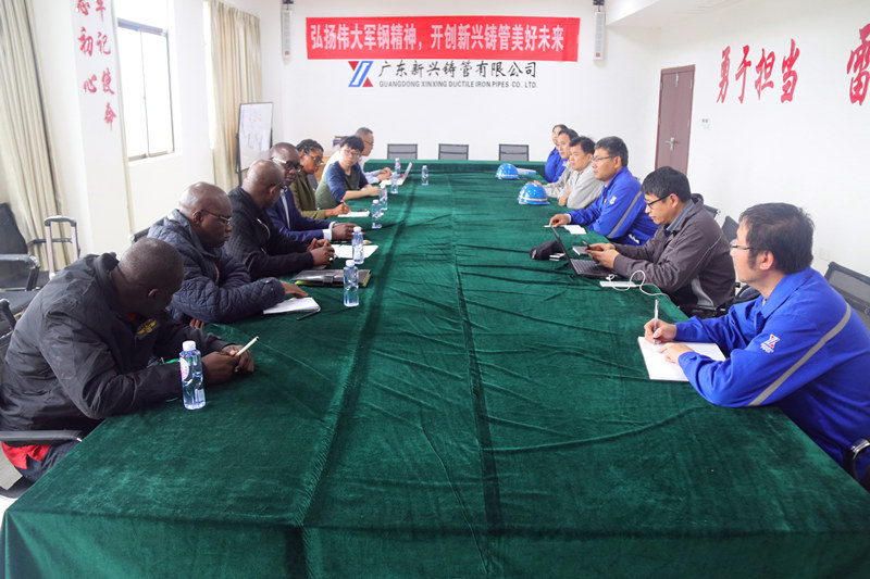 广东新兴迎接塞内加尔客户及BV检测机构现场检查