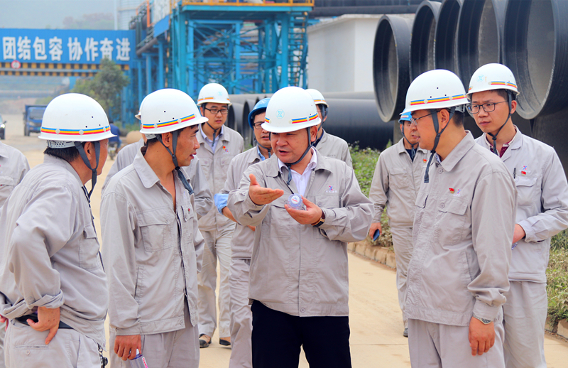 何齐书调研指导广东新兴发展工作