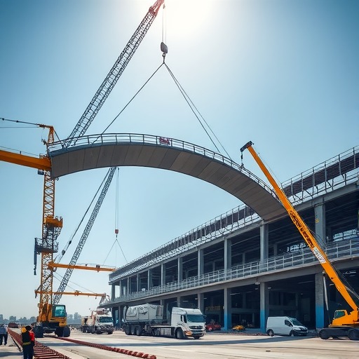 300吨大拱吊装技术全攻略｜雄忻项目光廊施工加速