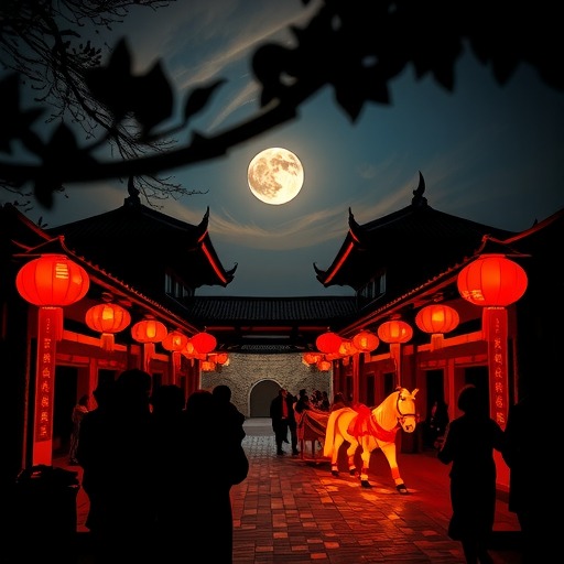 元宵节 骏马追风 月满人圆