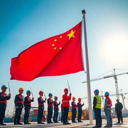 中铁大桥局新春开工升旗仪式开启十五五新征程