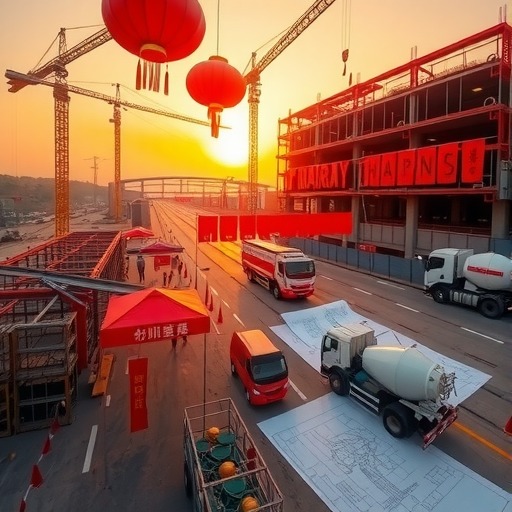 铁投人新春色彩：公路、蓝图、建筑的多元呈现