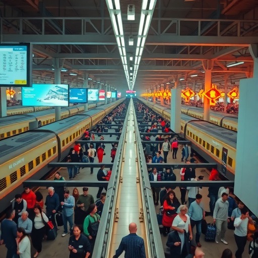 2026年春运第19天跨区域人员流动量达35299.9万人次