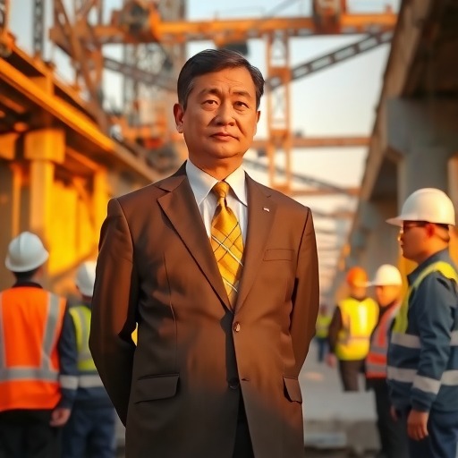 裴岷山慰问北京地铁项目一线建设者