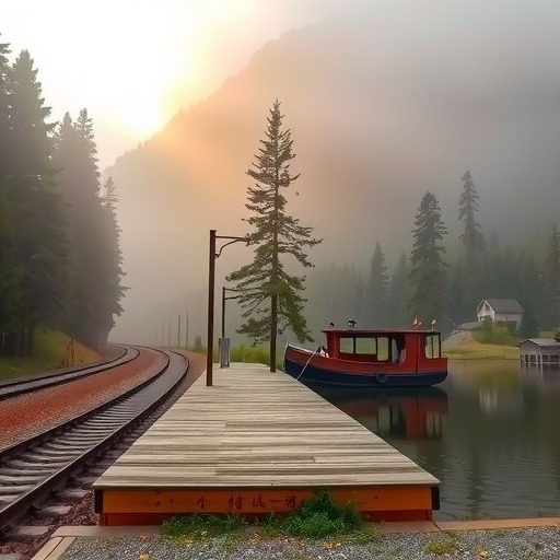 铁路与渡船的温情接力 搭建深山小站的团圆路