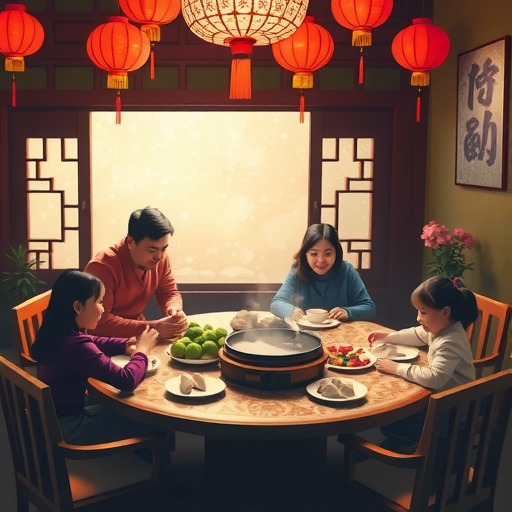 除夕夜的温暖味道与家庭团聚的意义