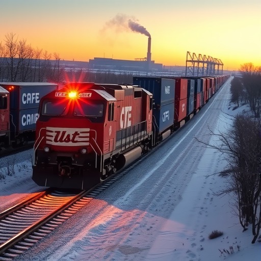 中欧班列与万吨大列保障春节物流畅通