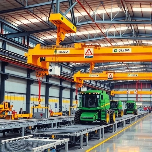 高效农业机械生产线如何构建？桥式起重机与轻载系统的协同应用(图2)