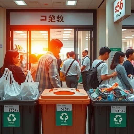 日本零售业推行塑料购物袋收费，应对塑料垃圾污染挑战