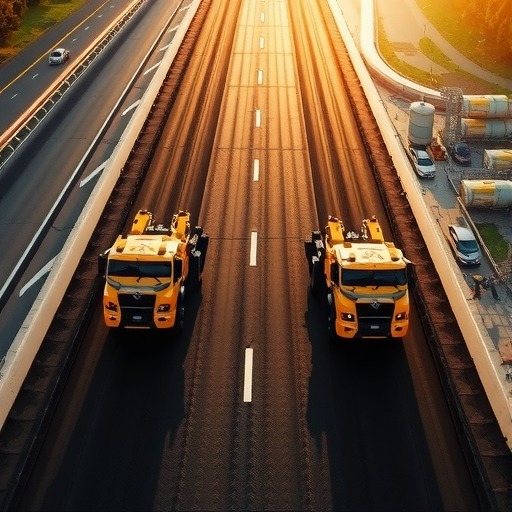 戴纳派克洒布双机并铺+SEISMIC动态压实助力广三高速超薄罩面工程品质化升级