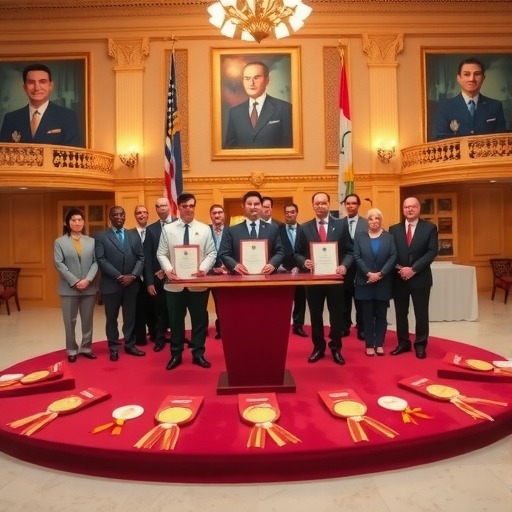 水利部举行公务员和公务员集体记一等功、二等功奖励表彰仪式