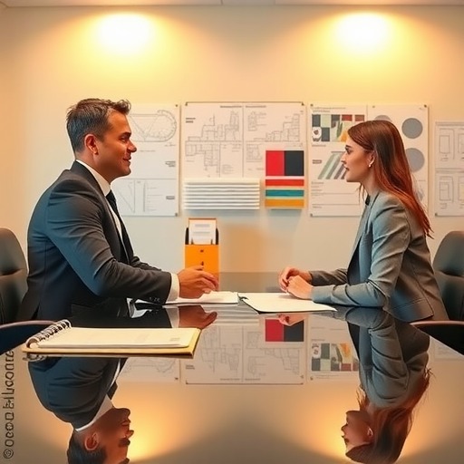 贺勇军与水电七局党委副书记、总经理代昌福会谈