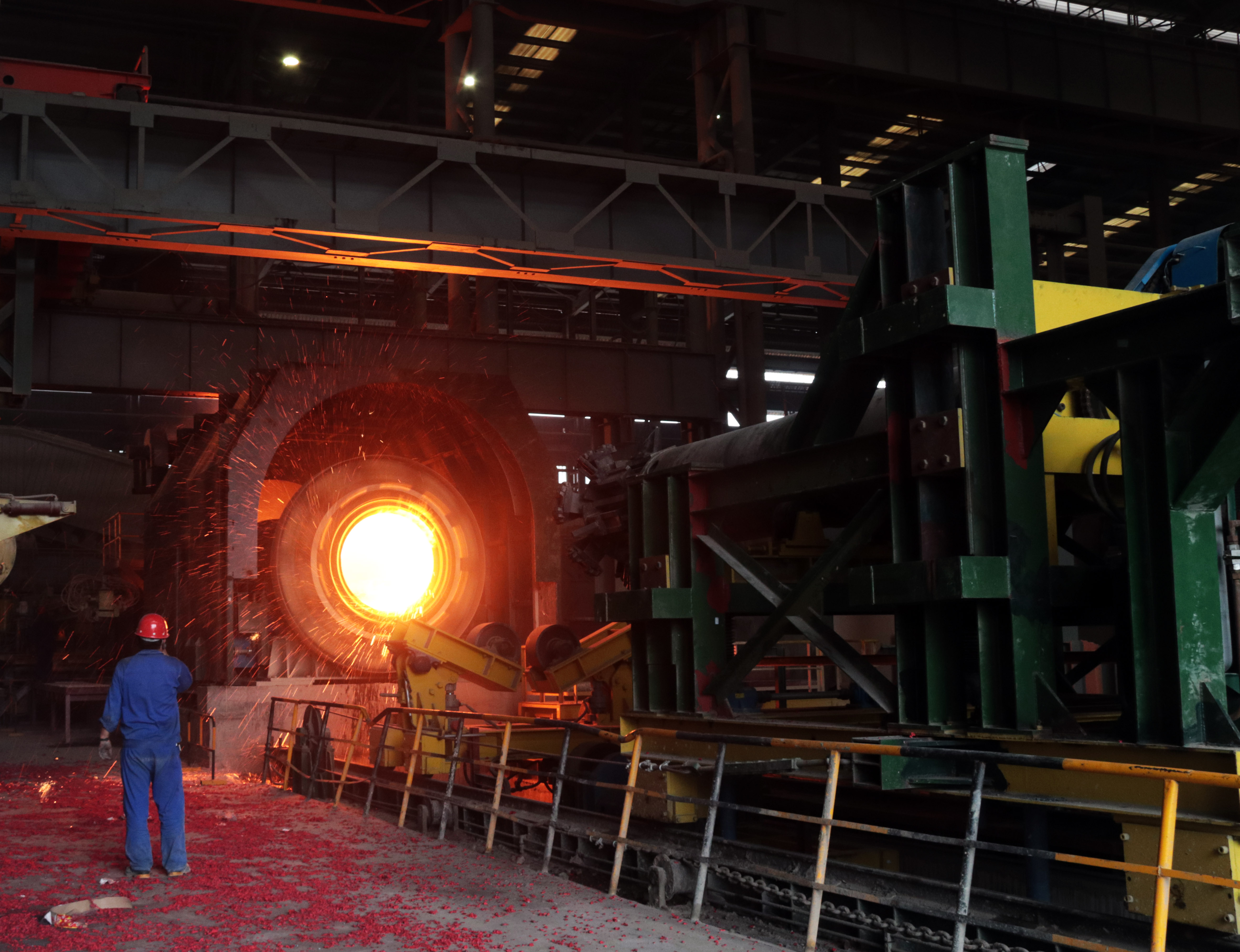 广东新兴铸管热膜离心机2号机热试成功