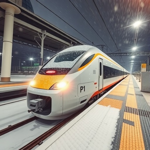 复兴号雪中全速过站！网友：车竟然隐身了！