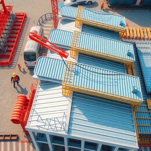 西安东站金属屋面顺利封顶