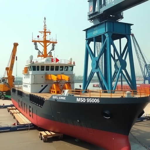 全球首套156米打桩船闭式能量回收系统及最大启闭液压缸下线仪式圆满举行