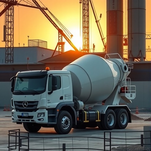 中集车辆&一汽解放新能源搅拌车，事 “拌” 功倍，超给力！