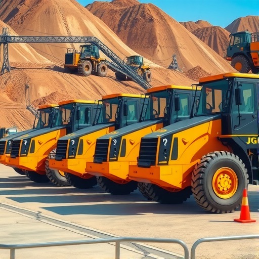 新年捷报丨晋工新能源电动装载机批量交付宁夏大型煤矿！