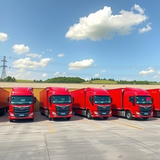 玉柴大马力牵引车动力批量交付内蒙古物流客户