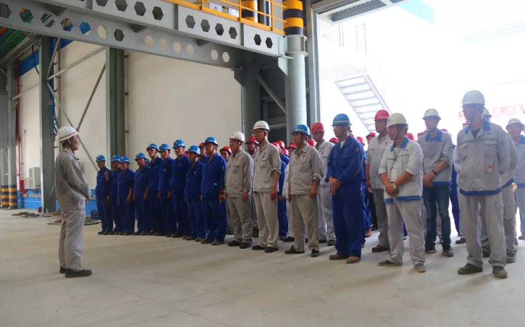 热烈庆祝广东新兴铸管二期项目热负荷试车成功!!