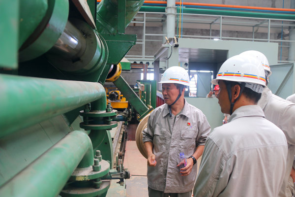 郭士进调研督导广东新兴铸管提质增效工作