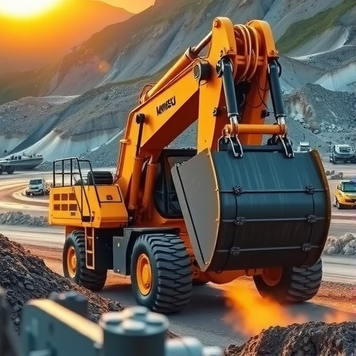 可靠铸实力，高效赢矿山 —— 小松 PC1350-11R 挖掘机