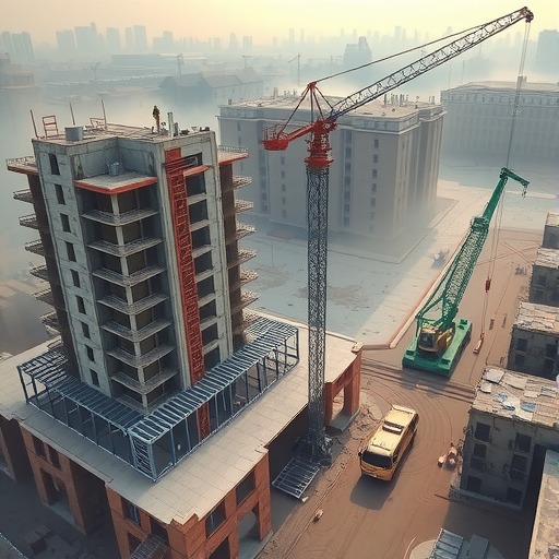 央视聚焦中国一冶承建的武汉市青山区21街危旧房合作化改造项目