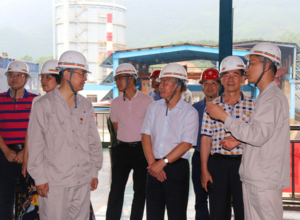 阳江市人大常委会到我司开展安全生产工作调研