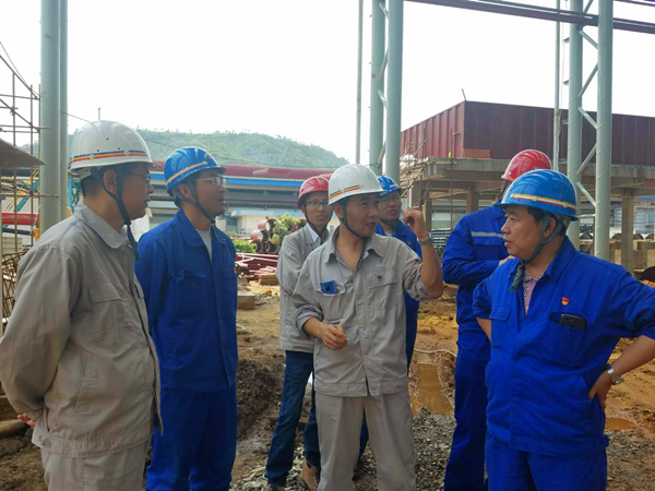 股份公司领导到我司开展履职尽责安全检查