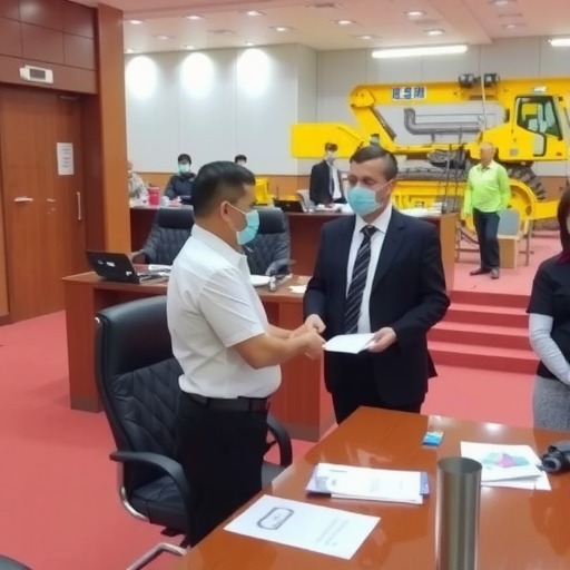 何齐书会见邯郸市冀南新区管委会主任白钢