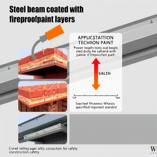 钢结构防火涂料的施工方法与厚度标准有哪些?(图2) 钢结构防火涂料的施工方法与厚度标准有哪些?(图2)
