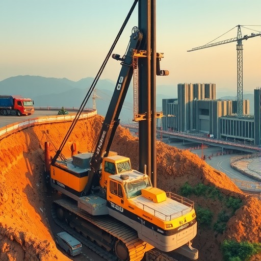 山河智能履带式桩架首度交付台湾地区，助力台北捷运系统工程建设