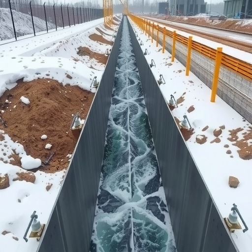 汛期防控不松懈！京新项目经理部高效处置融雪积水