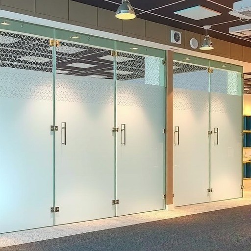 磨砂玻璃隔断选择及特点解析(图2)