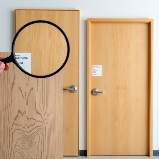 如何鉴别复合实木门的木皮与纸皮 价格、油漆、纹理，三招帮你看穿(图2)