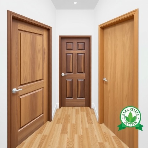 实木复合门的多样造型与环保性能(图2)