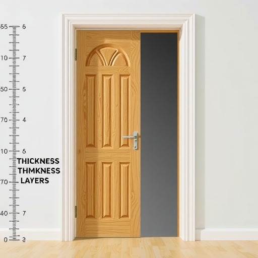 如何选择合适的钢木复合门厚度及要点(图3)