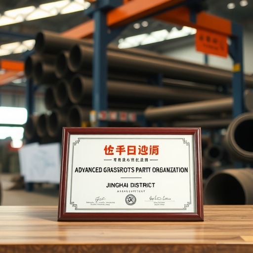 友发集团党委荣获“静海区先进基层党组织”荣誉称号