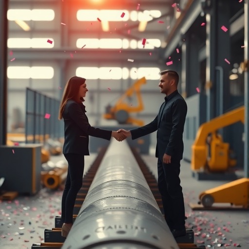 热烈庆祝友发集团与海乾威成功签署合作协议