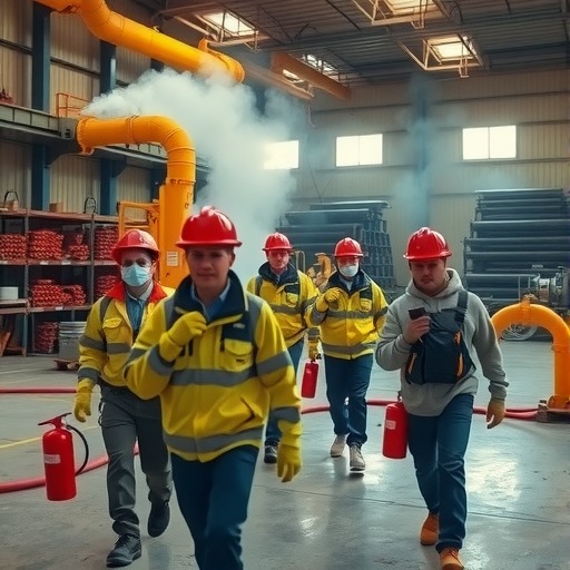 公司举行《生产安全综合应急预案》演练