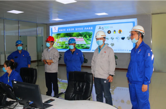 王学柱到广东新兴铸管现场调研指导